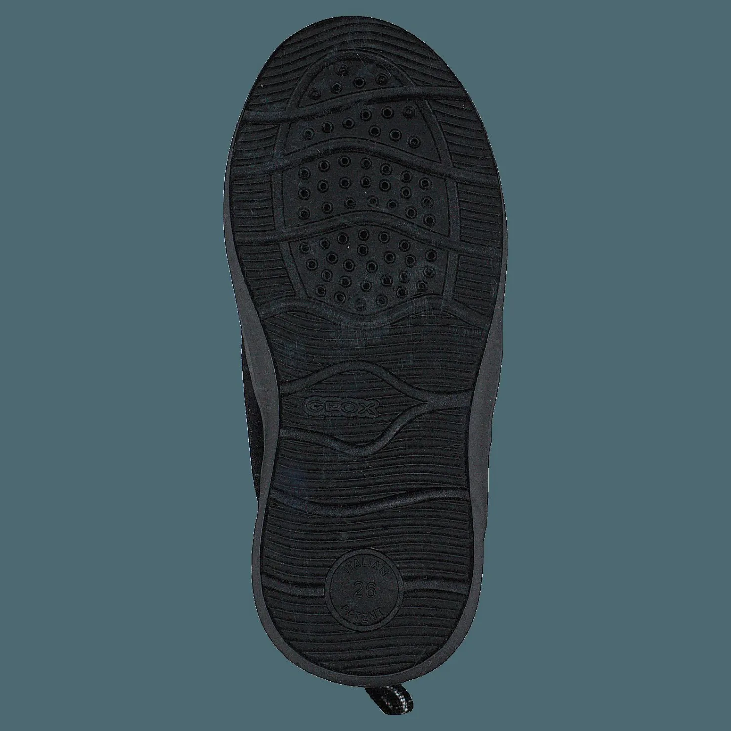 Geox J Sleigh Girl B Abx Black/fuchsia Svart