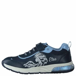 Geox J Spaceclub Girl Navy/sky Blå Hot