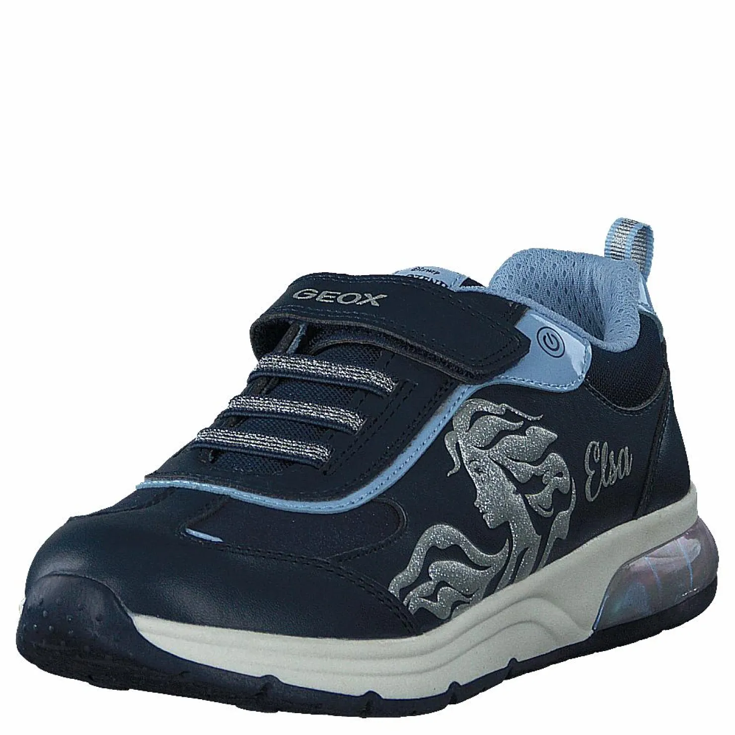 Geox J Spaceclub Girl Navy/sky Blå Hot