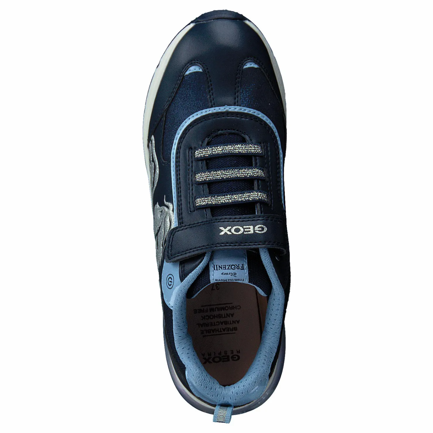 Geox J Spaceclub Girl Navy/sky Blå Hot