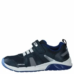 Geox J Spaziale Boy Navy/royal Blå Best