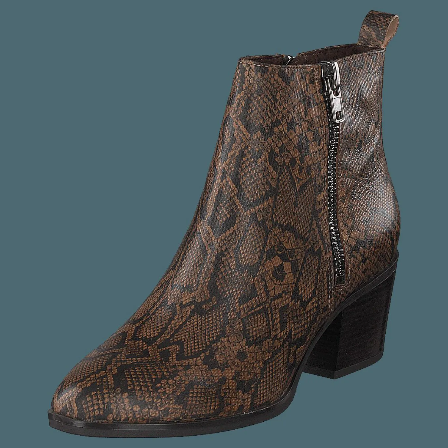 Caprice Jeanie Taupe Snake Brun