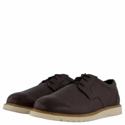 Hush Puppies Jenson Oxford Dark Leather Brown Clearance