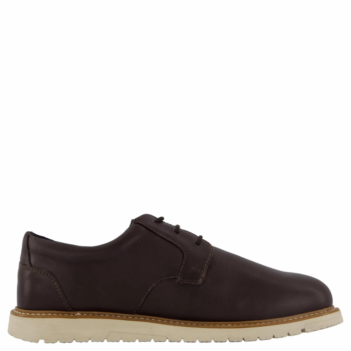 Hush Puppies Jenson Oxford Dark Leather Brown Clearance