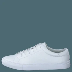 Polo Ralph Lauren Jermain Leather Sneaker White Vit Clearance