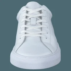 Polo Ralph Lauren Jermain Leather Sneaker White Vit Clearance
