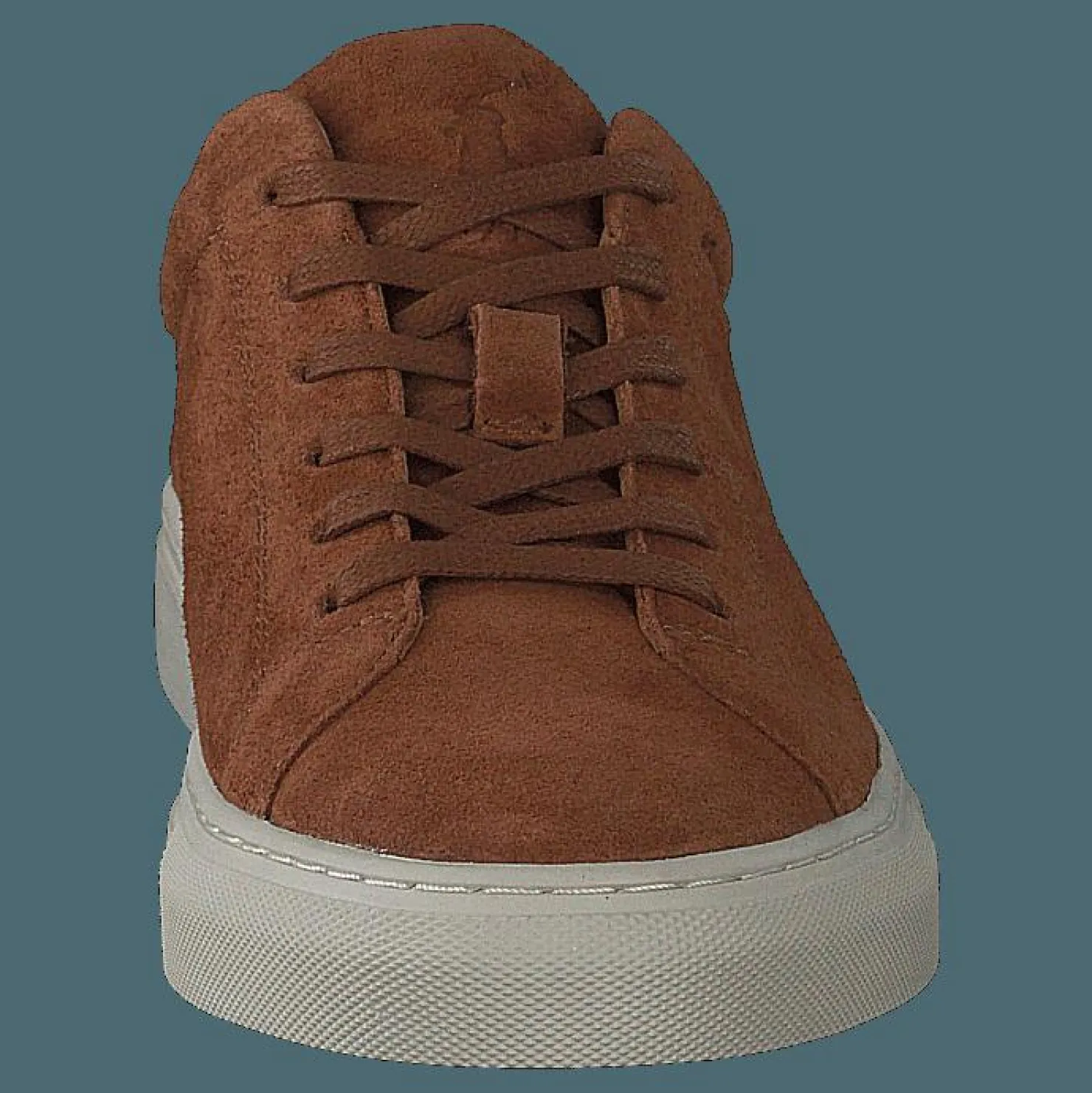 Polo Ralph Lauren Jermain Suede Sneaker Snuff Brun Outlet
