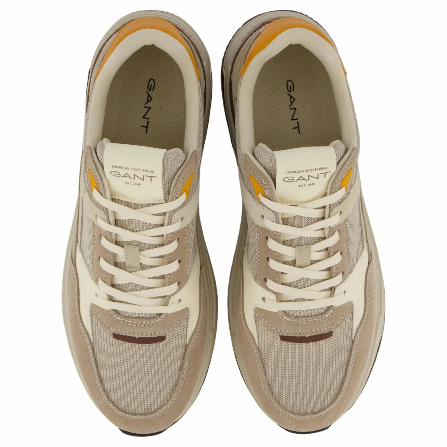 Gant Jeuton Sneaker Taupe Flerfärgad