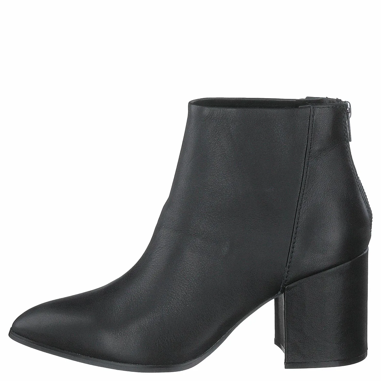 Steve Madden Jillian Black Leather Svart Hot