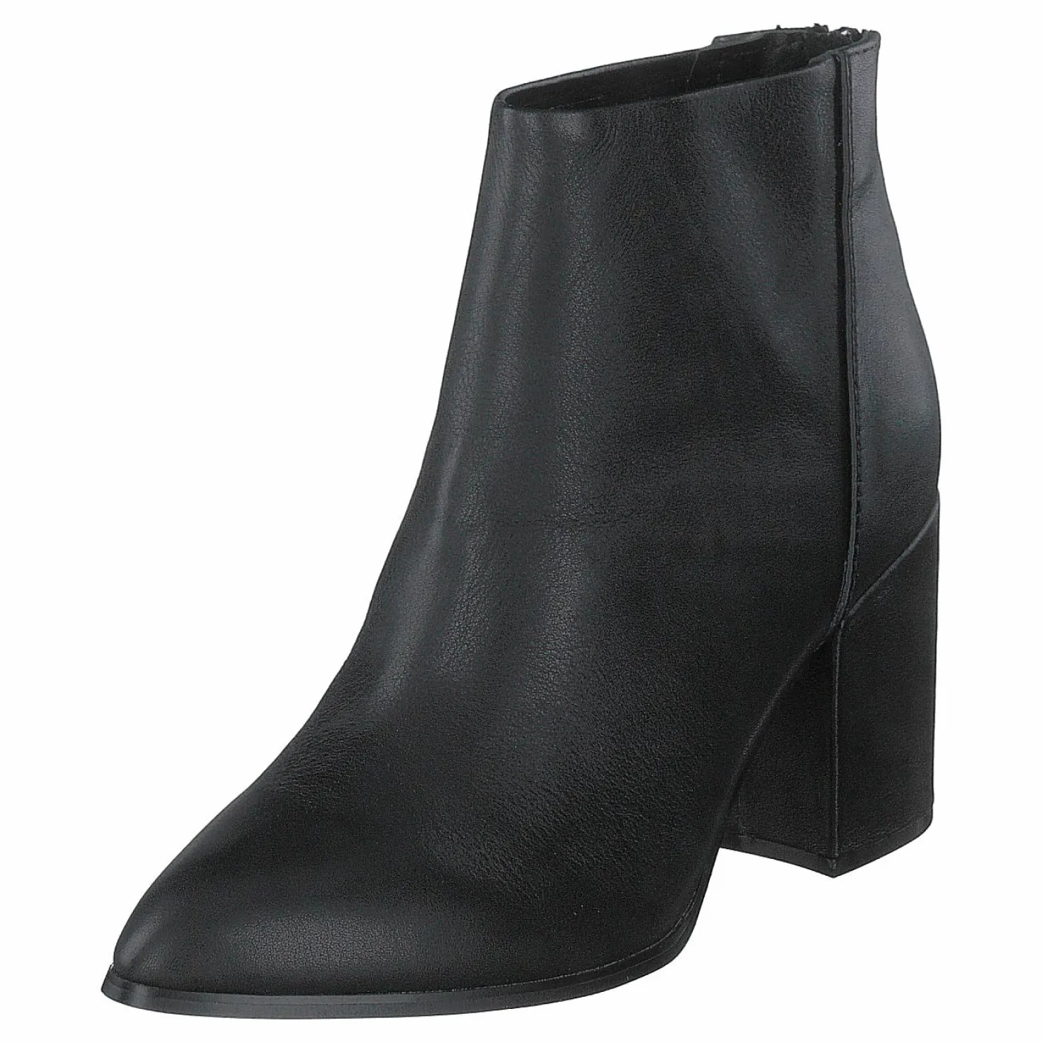Steve Madden Jillian Black Leather Svart Hot