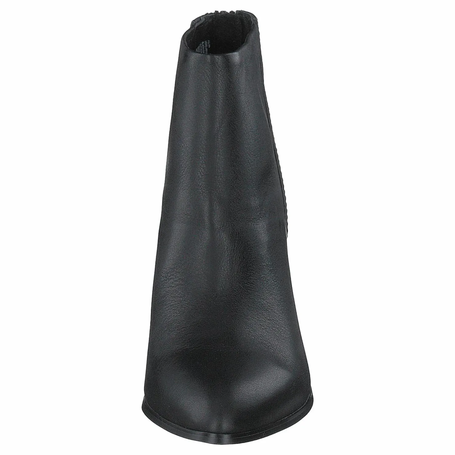 Steve Madden Jillian Black Leather Svart Hot