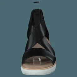 Clarks Jillian Rise Black Leather Svart