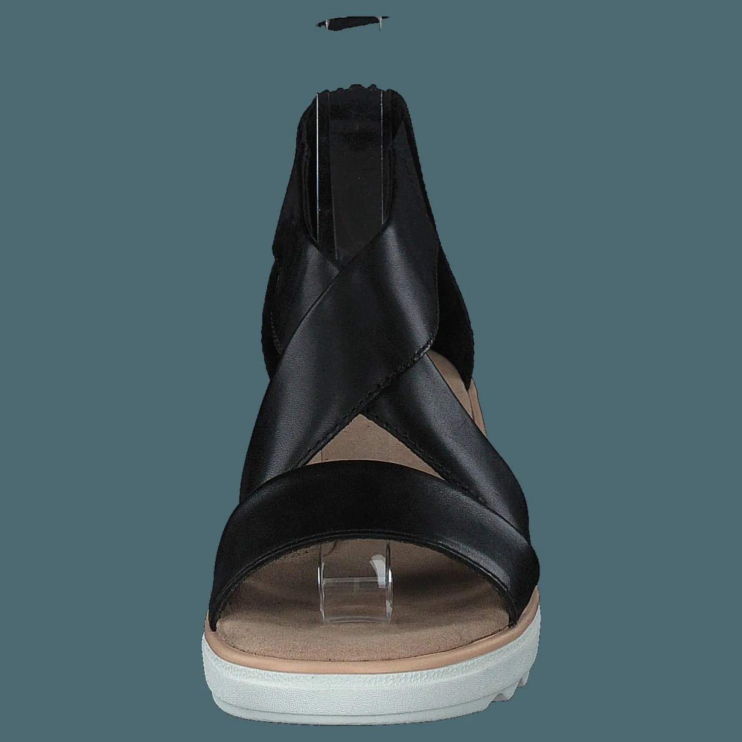 Clarks Jillian Rise Black Leather Svart