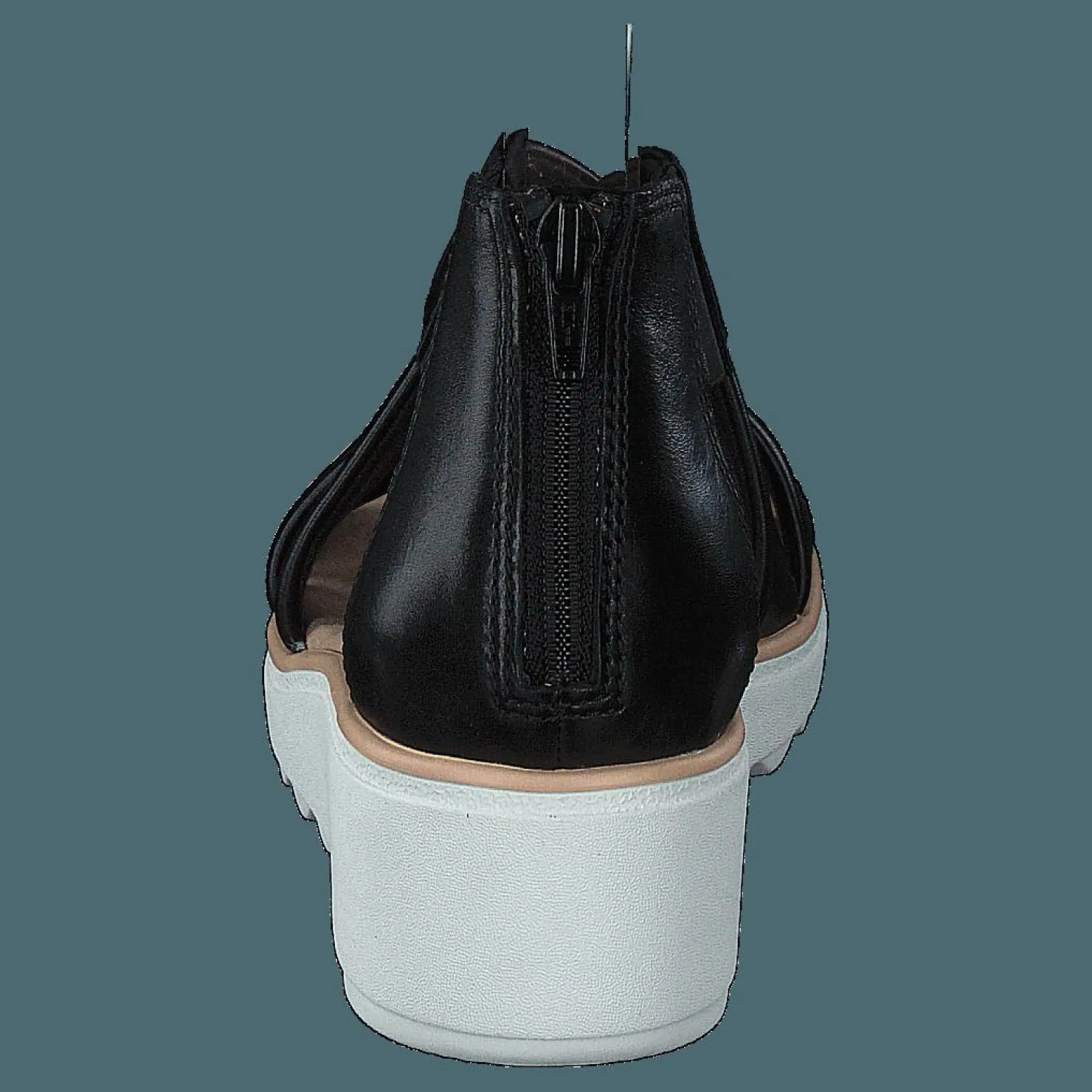 Clarks Jillian Rise Black Leather Svart