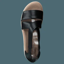 Clarks Jillian Rise Black Leather Svart