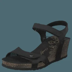 Panama Jack Julia Basics Napa Grass Negro/black Svart New