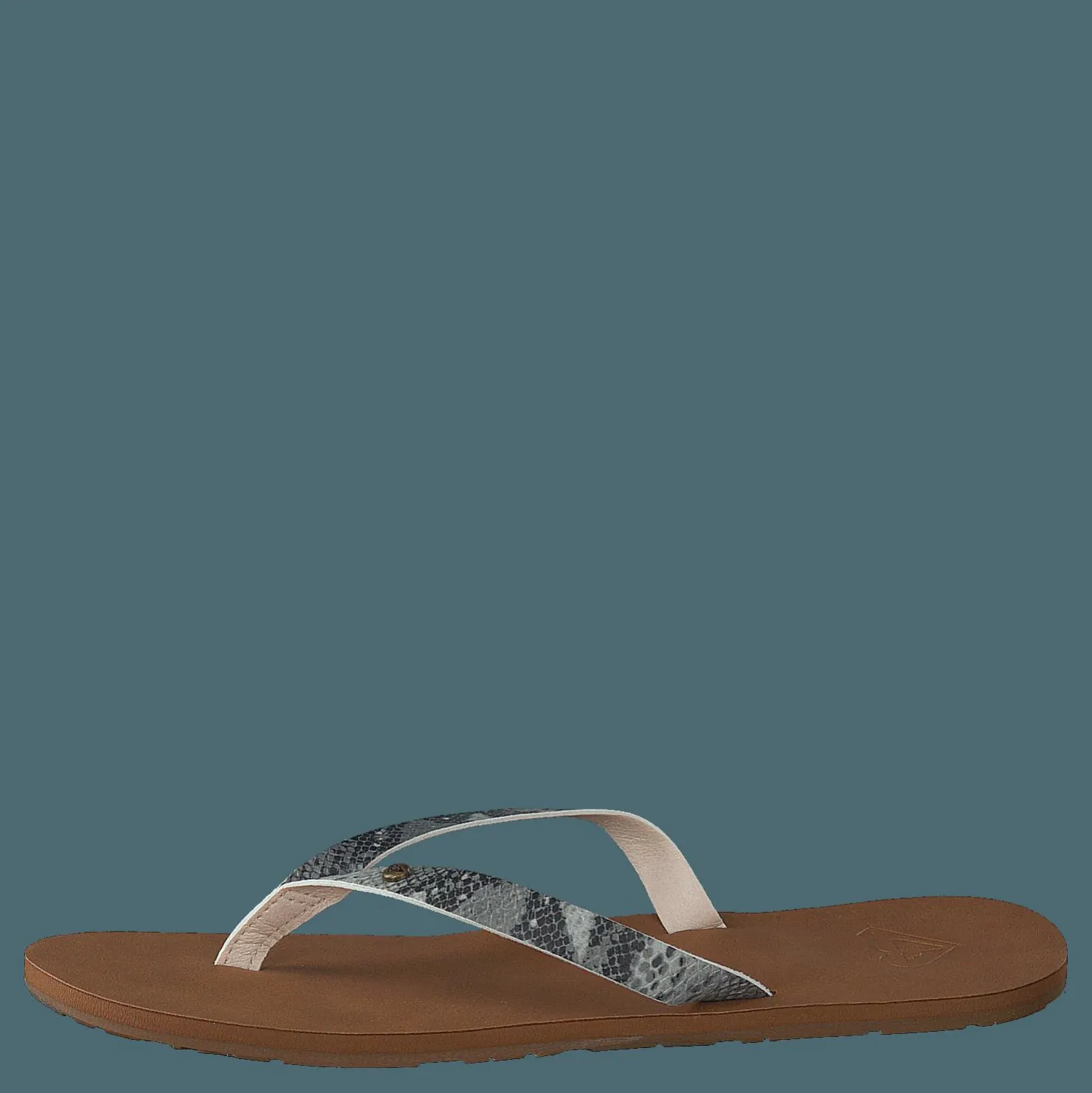 Roxy Jyll Iii White/snake Brun Hot