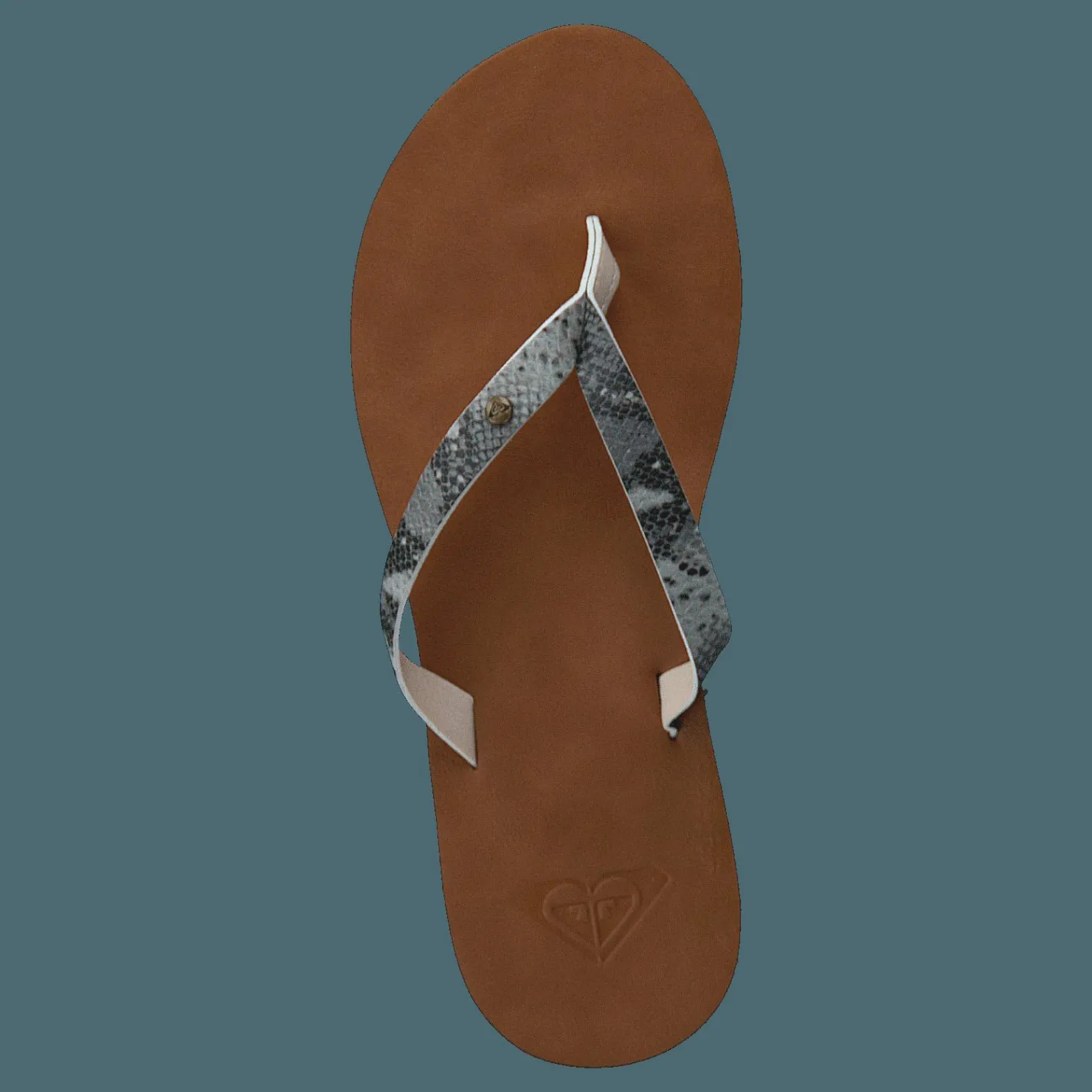 Roxy Jyll Iii White/snake Brun Hot