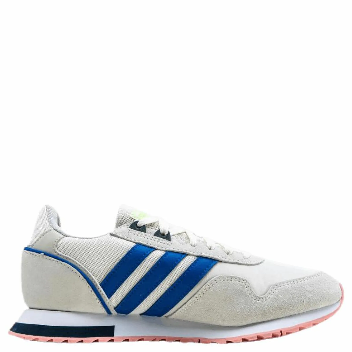 adidas 8K 2020 Shoes Chalk White / Glow Blue / Orbit Grey Blå och Vit Best