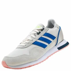 adidas 8K 2020 Shoes Chalk White / Glow Blue / Orbit Grey Blå och Vit Best