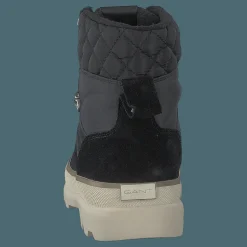 Gant Kaari Mid Lace Boot Black Svart Discount
