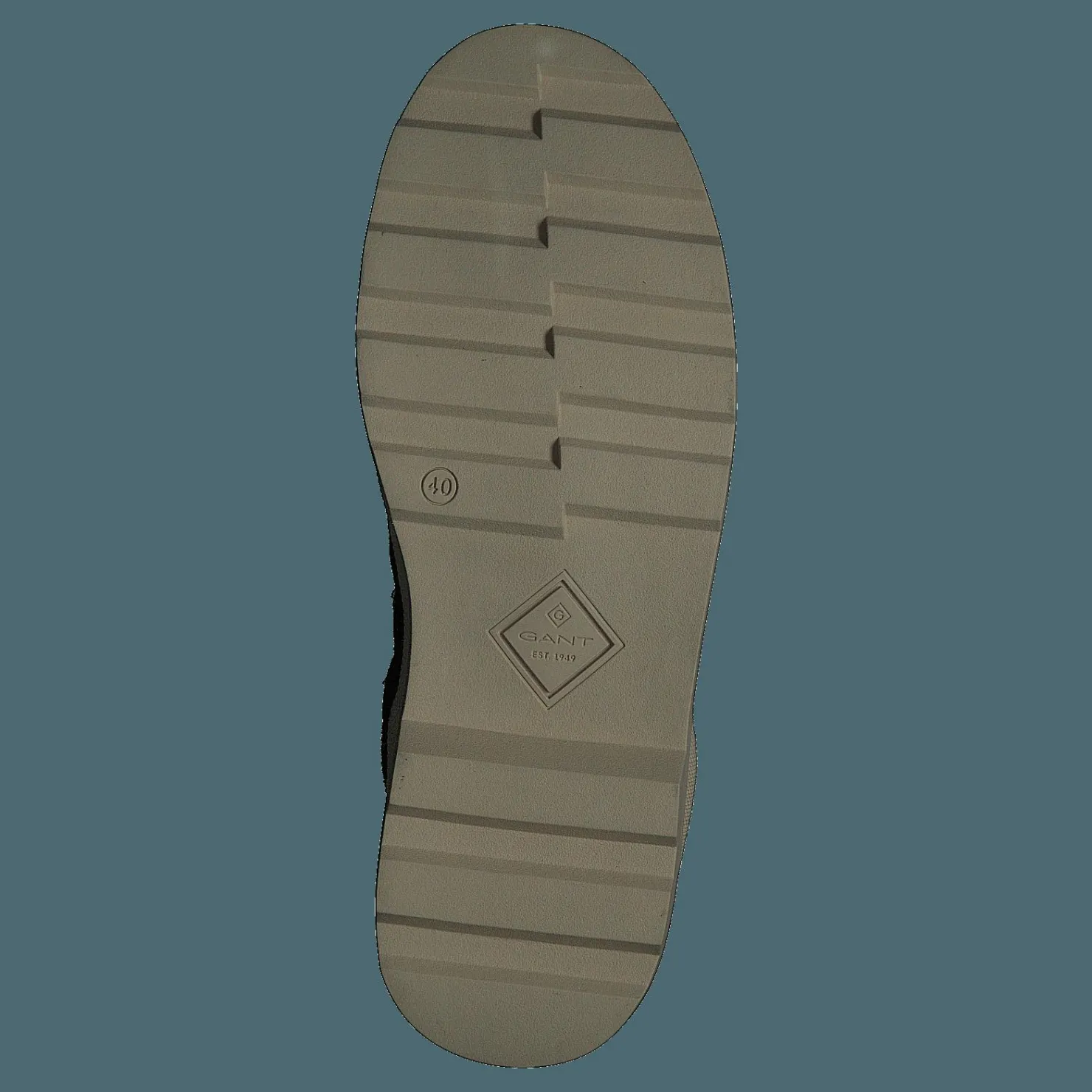 Gant Kaari Mid Lace Boot Black Svart Discount