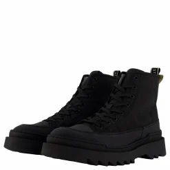 Sneaky Steve Kamiki High U Textile Black Svart Outlet