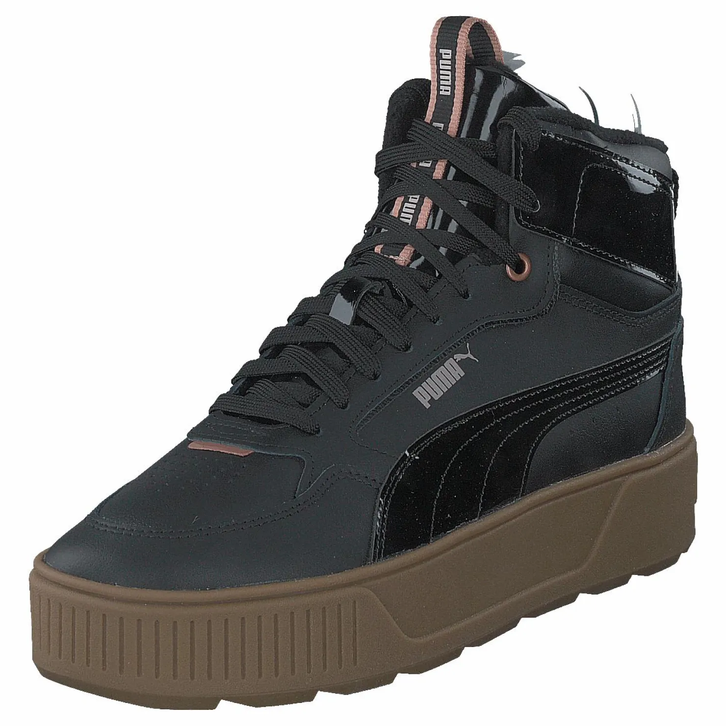 Puma Karmen Rebelle Mid Wtr Black- Black Svart Sale