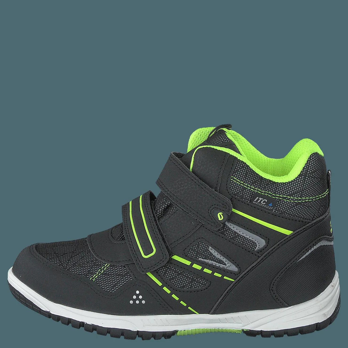 Leaf Kasuri Reflective Svart Hot