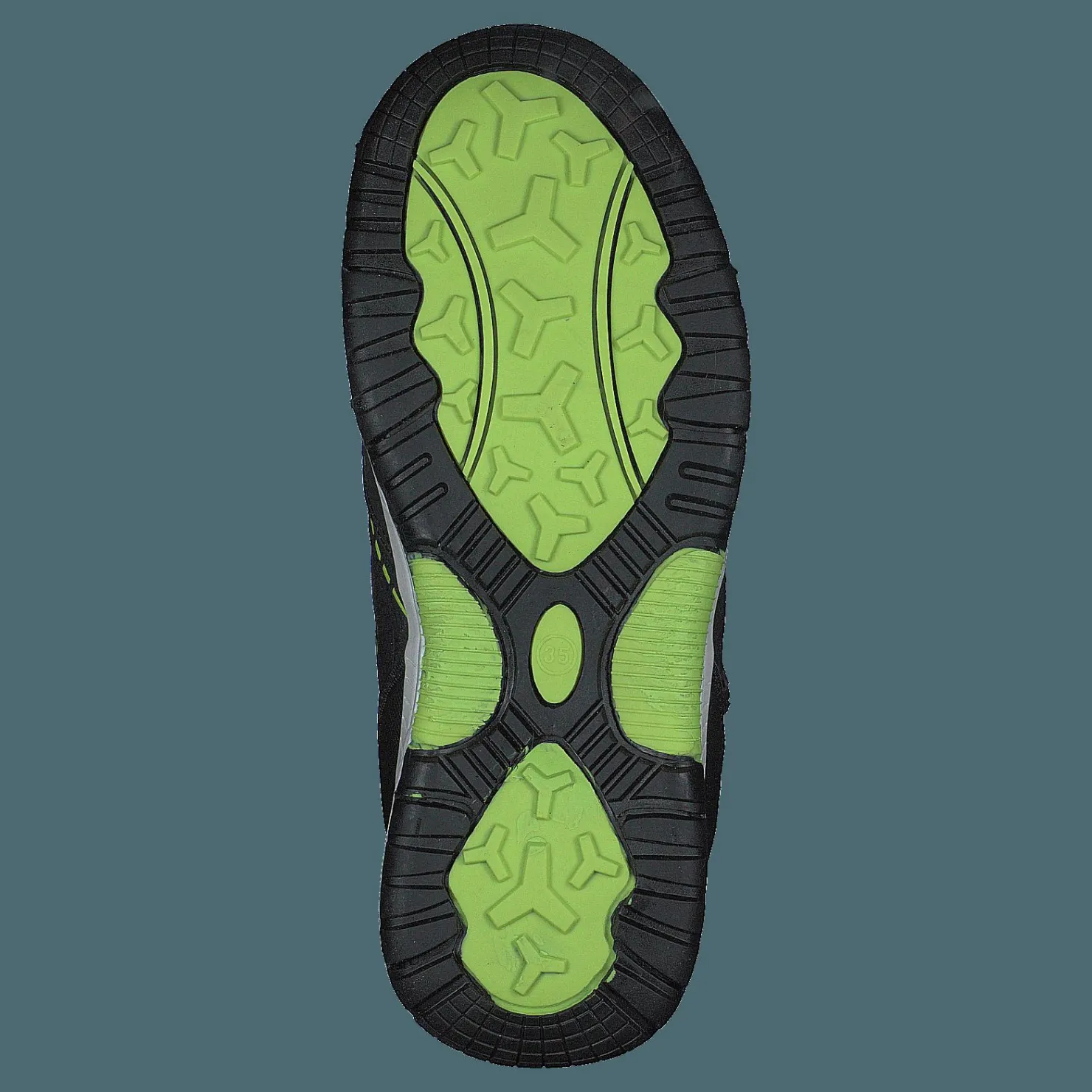 Leaf Kasuri Reflective Svart Hot