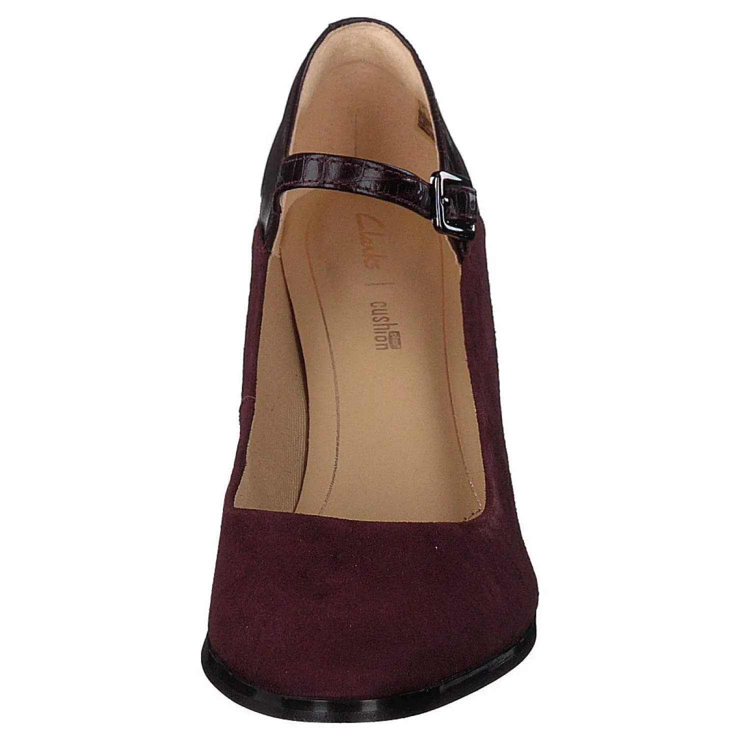 Clarks Kaylin Alba Burgundy Combi Brun och Lila Outlet