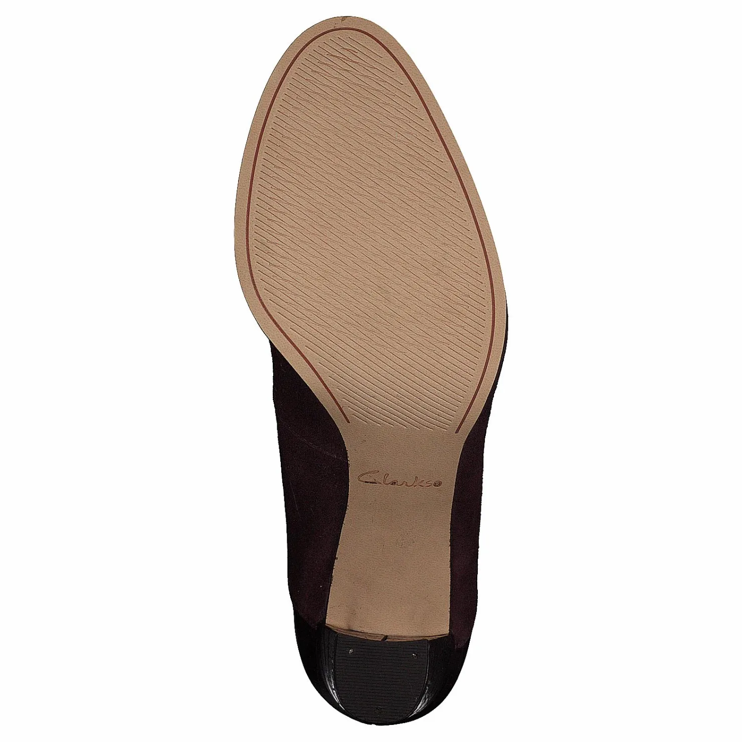 Clarks Kaylin Alba Burgundy Combi Brun och Lila Outlet