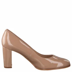 Clarks Kaylin Cara Praline Patent Brun New