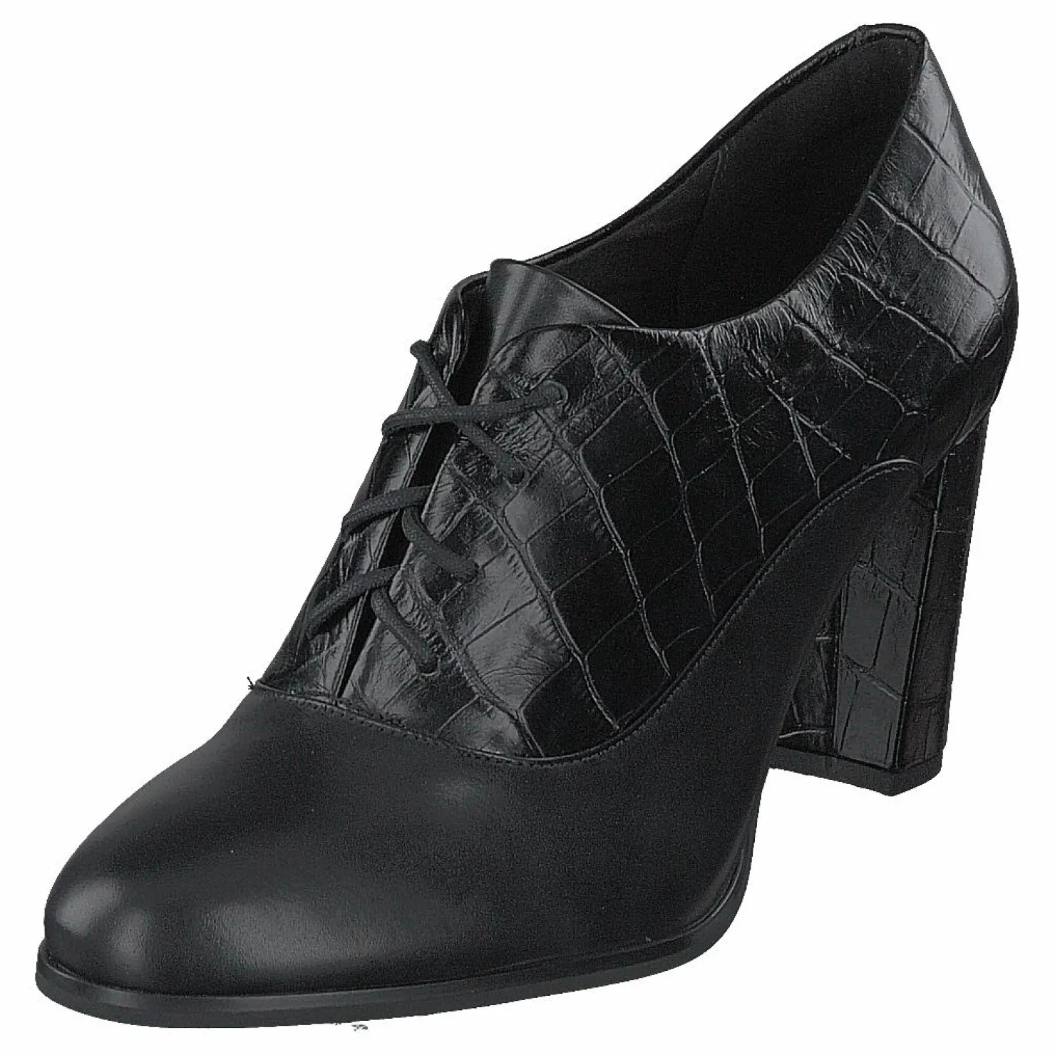 Clarks Kaylin Ida Black Combi Grå Clearance