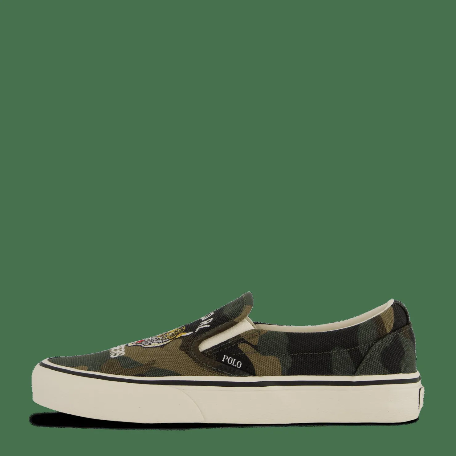 Polo Ralph Lauren Keaton Camo Canvas Slip-On Sneaker Camo Tiger Flerfärgad Discount