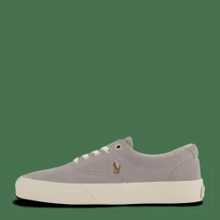 Polo Ralph Lauren Keaton-pony-sneakers-low Top L Soft Grey Grå New
