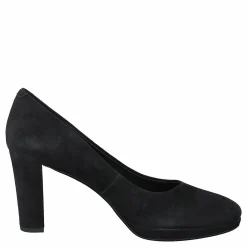 Clarks Kendra Sienna Black Suede Svart New