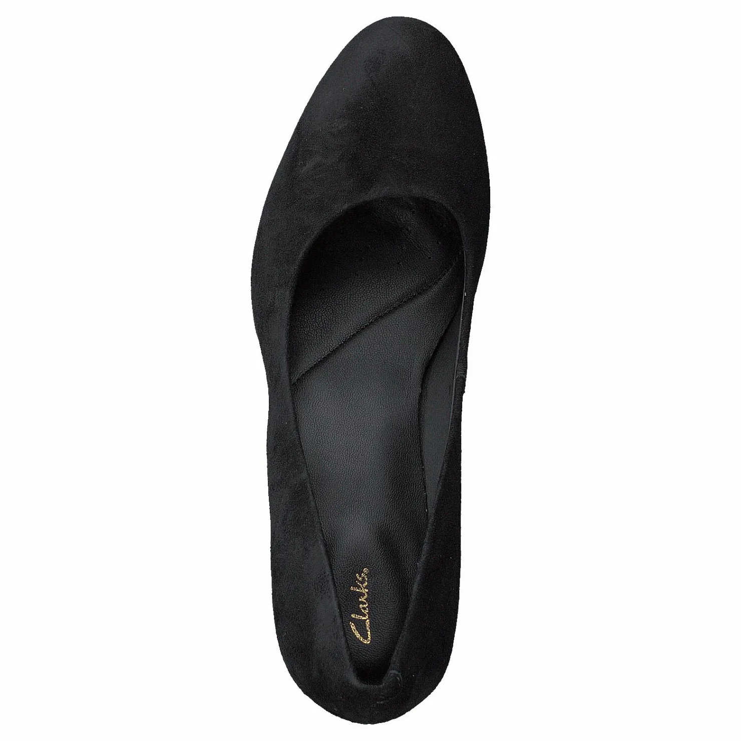 Clarks Kendra Sienna Black Suede Svart New