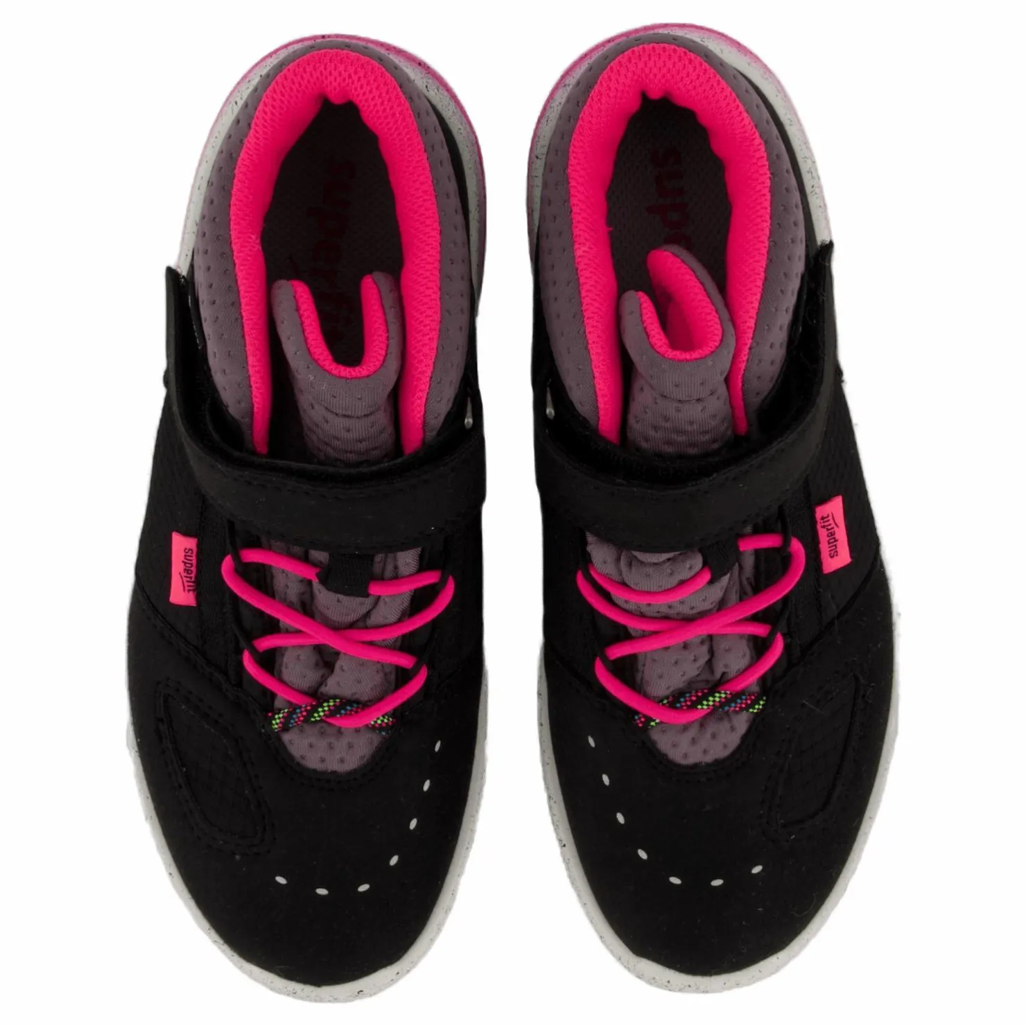 Superfit Kicks Schwarz/pink Flerfärgad Outlet