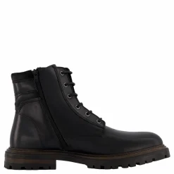 Harry Hern Kim Black Leather Svart Hot