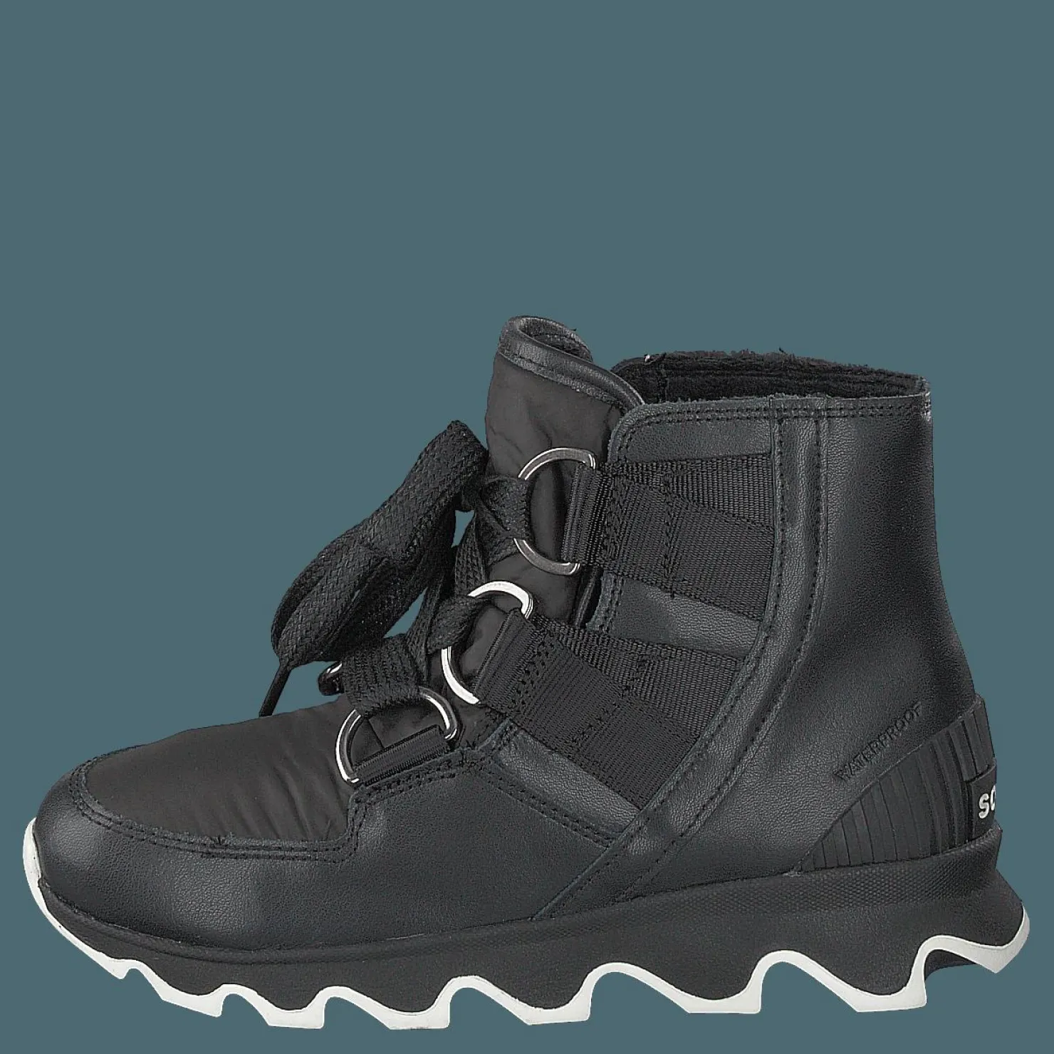 Sorel Kinetic Short Lace 010, Black, White Svart Sale