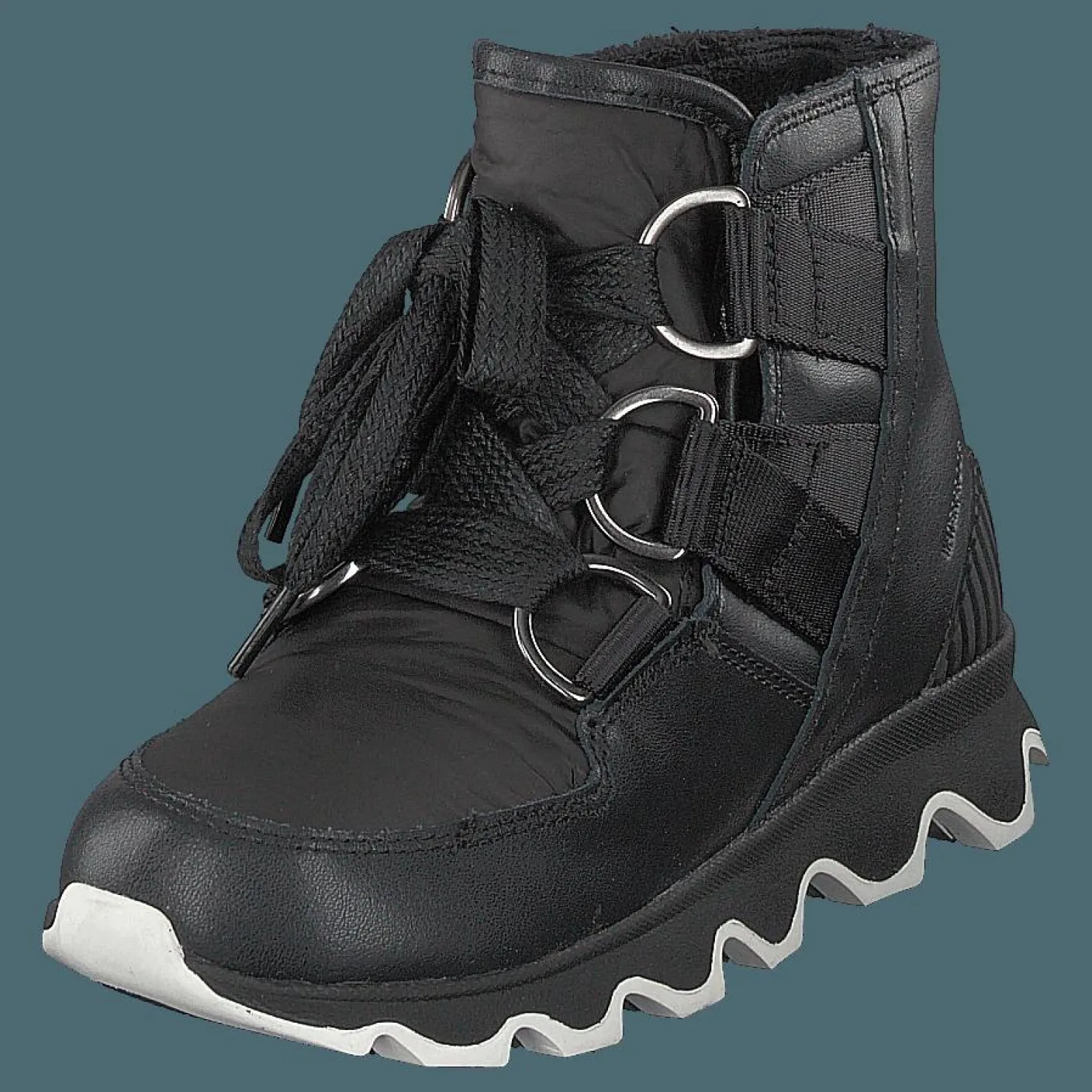 Sorel Kinetic Short Lace 010, Black, White Svart Sale