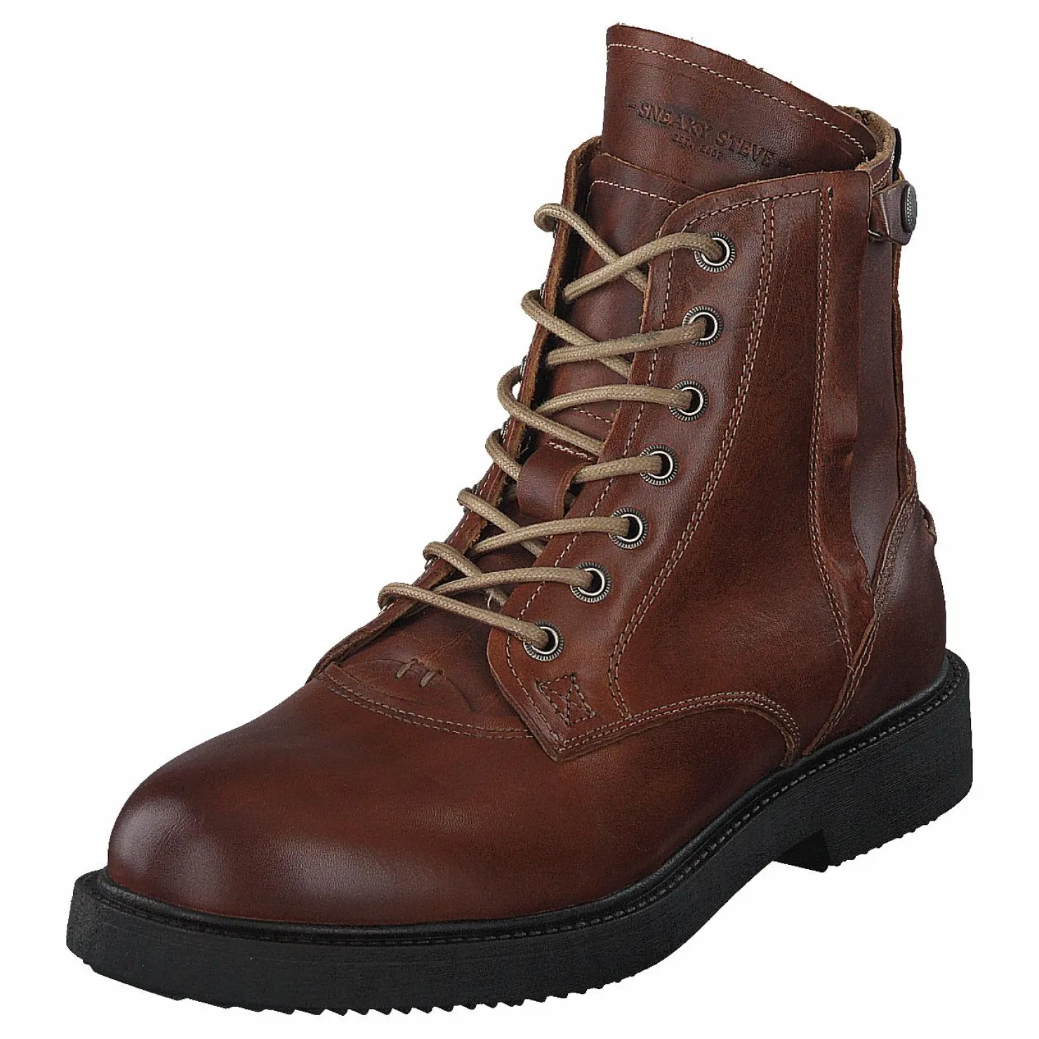 Sneaky Steve Kingdom Stout Leathe Cognac Brun Clearance