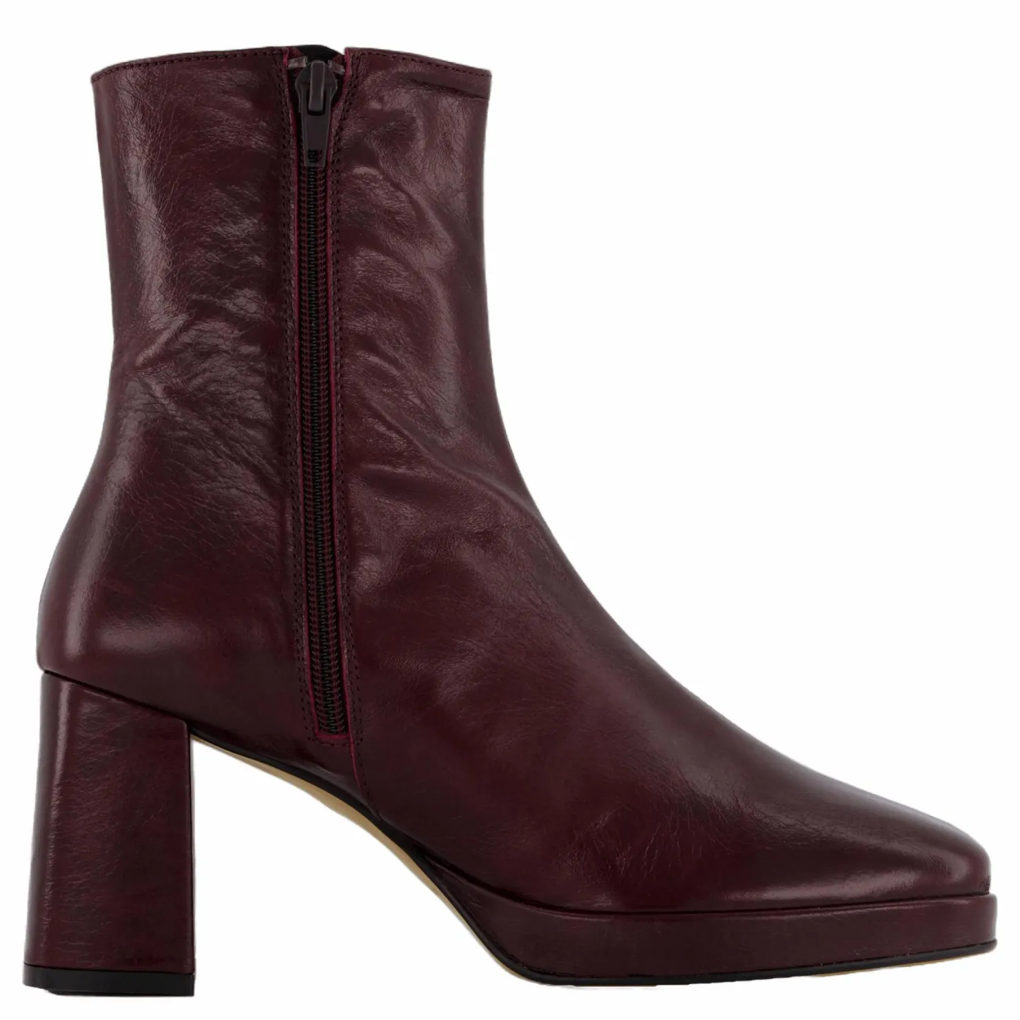 Shoe Biz Kitt Burgundy Röd Hot