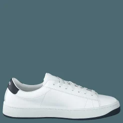 Kenzo K-logo Lace Up Sneaker Navy Blue Vit Discount