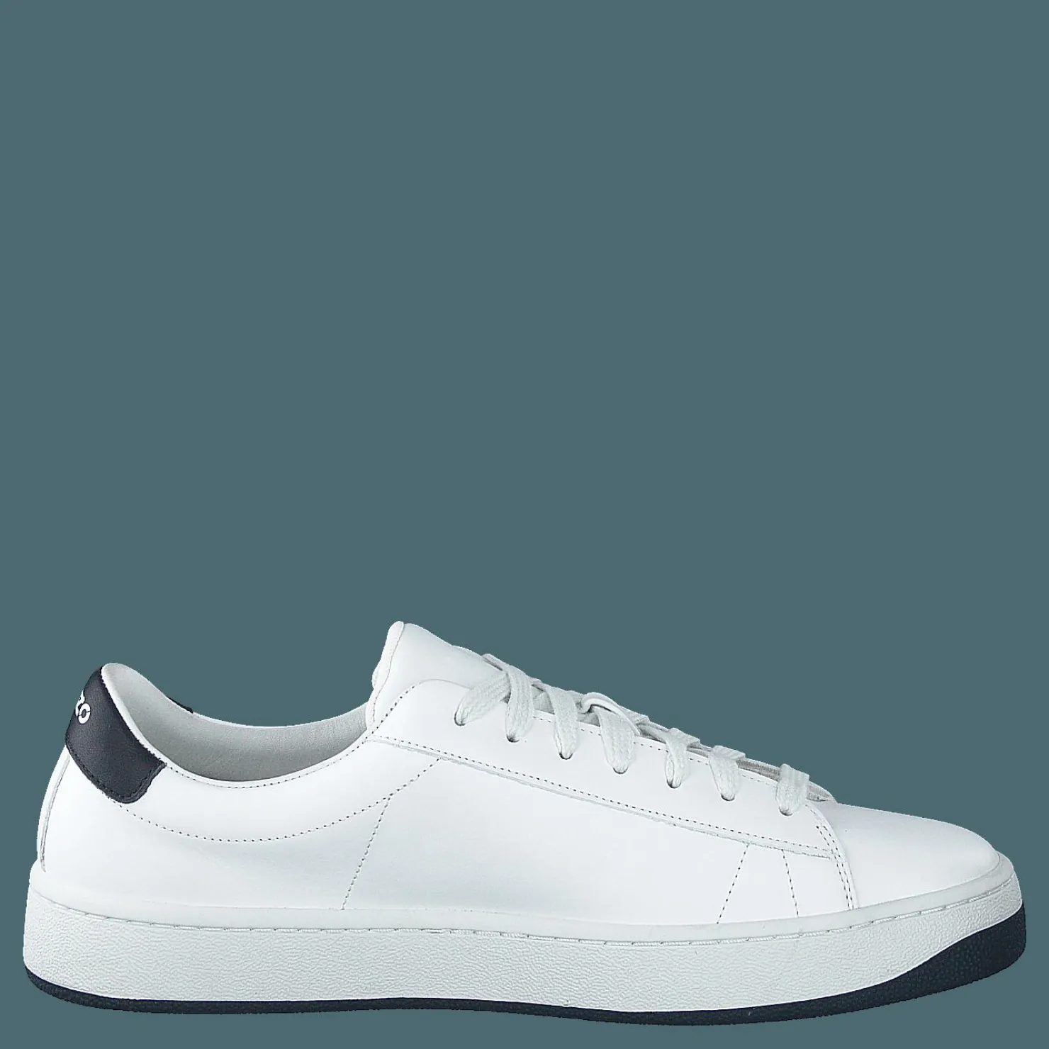 Kenzo K-logo Lace Up Sneaker Navy Blue Vit Discount