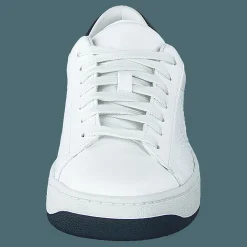 Kenzo K-logo Lace Up Sneaker Navy Blue Vit Discount