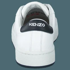 Kenzo K-logo Lace Up Sneaker Navy Blue Vit Discount