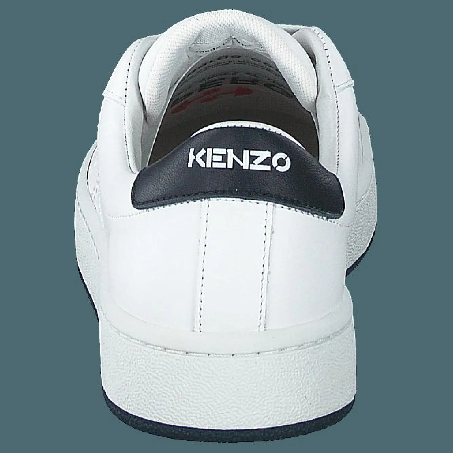 Kenzo K-logo Lace Up Sneaker Navy Blue Vit Discount
