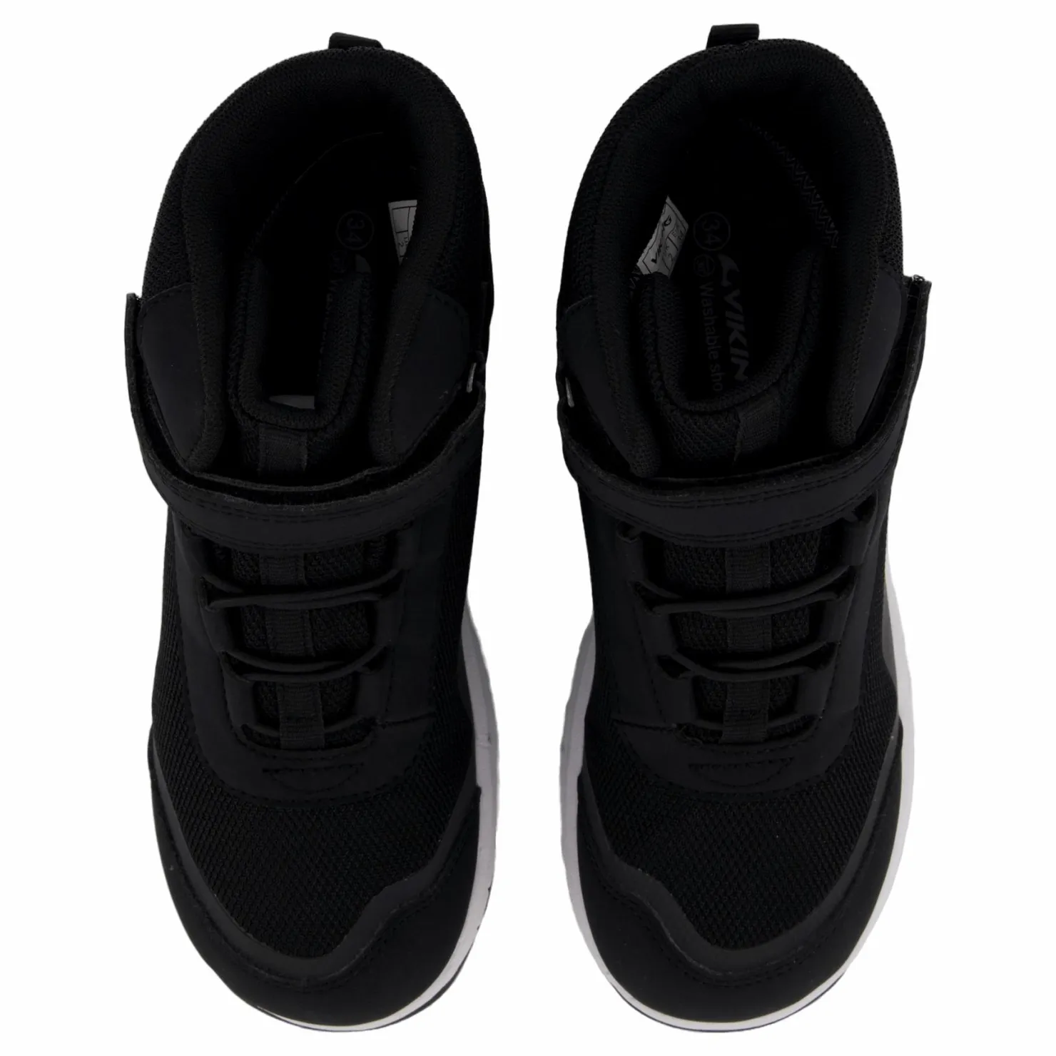Viking Knapper Reflex Mid Wp 1v Black Svart